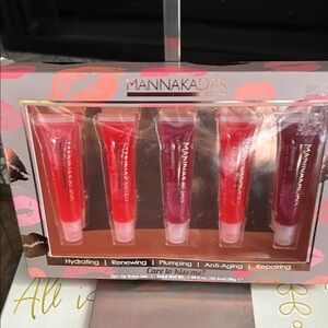 ❤️❤️Manna Kadar Lip Balm Collection - Vibrant Red and Pink Hues